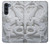 W0386 Dragon Carving Hard Case and Leather Flip Case For Motorola Moto G200 5G