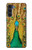 W0513 Peacock Hard Case and Leather Flip Case For Motorola Moto G200 5G