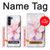 W1415 Sakura Blossom Art Hard Case and Leather Flip Case For Motorola Moto G200 5G