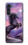 W1461 Unicorn Fantasy Horse Hard Case and Leather Flip Case For Motorola Moto G200 5G