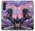 W1461 Unicorn Fantasy Horse Hard Case and Leather Flip Case For Motorola Moto G200 5G