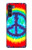 W1870 Tie Dye Peace Hard Case and Leather Flip Case For Motorola Moto G200 5G