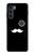 W1946 Sir Mustache Minimalism Hard Case and Leather Flip Case For Motorola Moto G200 5G