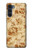 W2180 Flower Floral Vintage Pattern Hard Case and Leather Flip Case For Motorola Moto G200 5G