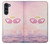 W2514 Cute Angel Wings Hard Case and Leather Flip Case For Motorola Moto G200 5G