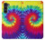 W2884 Tie Dye Swirl Color Hard Case and Leather Flip Case For Motorola Moto G200 5G