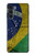 W3297 Brazil Flag Vintage Football Graphic Hard Case and Leather Flip Case For Motorola Moto G200 5G