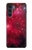 W3368 Zodiac Red Galaxy Hard Case and Leather Flip Case For Motorola Moto G200 5G