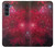 W3368 Zodiac Red Galaxy Hard Case and Leather Flip Case For Motorola Moto G200 5G