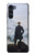 W3789 Wanderer above the Sea of Fog Hard Case and Leather Flip Case For Motorola Moto G200 5G