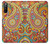 W3402 Floral Paisley Pattern Seamless Hard Case and Leather Flip Case For Sony Xperia 10 III Lite