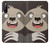 W3855 Sloth Face Cartoon Hard Case and Leather Flip Case For Sony Xperia 10 III Lite