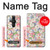 W3688 Floral Flower Art Pattern Hard Case and Leather Flip Case For Sony Xperia Pro-I
