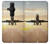 W3837 Airplane Take off Sunrise Hard Case and Leather Flip Case For Sony Xperia Pro-I