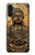 W0344 Buddha Rock Carving Hard Case and Leather Flip Case For Samsung Galaxy A13 4G