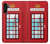 W2059 England British Telephone Box Minimalist Hard Case and Leather Flip Case For Samsung Galaxy A13 4G