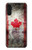 W2490 Canada Maple Leaf Flag Texture Hard Case and Leather Flip Case For Samsung Galaxy A13 4G