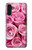 W2943 Pink Rose Hard Case and Leather Flip Case For Samsung Galaxy A13 4G