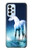 W1130 Unicorn Horse Hard Case and Leather Flip Case For Samsung Galaxy A23