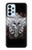 W1434 Skull Wing Tattoo Biker Hard Case and Leather Flip Case For Samsung Galaxy A23