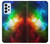 W2312 Colorful Rainbow Space Galaxy Hard Case and Leather Flip Case For Samsung Galaxy A23