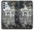 W3666 Army Camo Camouflage Hard Case and Leather Flip Case For Samsung Galaxy A23