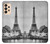 W2350 Old Paris Eiffel Tower Hard Case and Leather Flip Case For Samsung Galaxy A33 5G