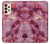 W3052 Pink Marble Graphic Printed Hard Case and Leather Flip Case For Samsung Galaxy A33 5G