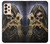 W3594 Grim Reaper Wins Poker Hard Case and Leather Flip Case For Samsung Galaxy A33 5G