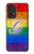 W2899 Rainbow LGBT Gay Pride Flag Hard Case and Leather Flip Case For Samsung Galaxy A53 5G