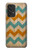 W3033 Vintage Wood Chevron Graphic Printed Hard Case and Leather Flip Case For Samsung Galaxy A53 5G