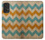 W3033 Vintage Wood Chevron Graphic Printed Hard Case and Leather Flip Case For Samsung Galaxy A53 5G