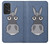 W3271 Donkey Cartoon Hard Case and Leather Flip Case For Samsung Galaxy A53 5G