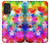 W3292 Colourful Disco Star Hard Case and Leather Flip Case For Samsung Galaxy A53 5G