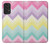 W3514 Rainbow Zigzag Hard Case and Leather Flip Case For Samsung Galaxy A53 5G