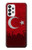 W2991 Turkey Football Soccer Hard Case and Leather Flip Case For Samsung Galaxy A73 5G