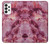 W3052 Pink Marble Graphic Printed Hard Case and Leather Flip Case For Samsung Galaxy A73 5G