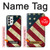 W3295 US National Flag Hard Case and Leather Flip Case For Samsung Galaxy A73 5G