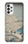 W3350 Utagawa Hiroshige Drum Bridge Yuhi Hill in Meguro Hard Case and Leather Flip Case For Samsung Galaxy A73 5G