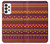 W3404 Aztecs Pattern Hard Case and Leather Flip Case For Samsung Galaxy A73 5G