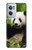 W1073 Panda Enjoy Eating Hard Case and Leather Flip Case For OnePlus Nord CE 2 5G