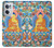 W1256 Buddha Paint Hard Case and Leather Flip Case For OnePlus Nord CE 2 5G