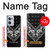 W3363 Bandana Black Pattern Hard Case and Leather Flip Case For OnePlus Nord CE 2 5G