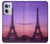 W3447 Eiffel Paris Sunset Hard Case and Leather Flip Case For OnePlus Nord CE 2 5G