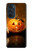 W1083 Pumpkin Spider Candles Halloween Hard Case and Leather Flip Case For Motorola Edge 30 Pro