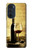 W2042 A Grape Vineyard Grapes Bottle Red Wine Hard Case and Leather Flip Case For Motorola Edge 30 Pro