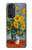 W2937 Claude Monet Bouquet of Sunflowers Hard Case and Leather Flip Case For Motorola Edge 30 Pro