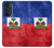 W3022 Haiti Flag Hard Case and Leather Flip Case For Motorola Edge 30 Pro