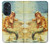 W3184 Little Mermaid Painting Hard Case and Leather Flip Case For Motorola Edge 30 Pro