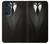 W3534 Men Suit Hard Case and Leather Flip Case For Motorola Edge 30 Pro